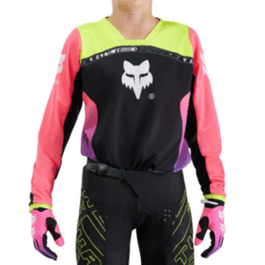 FOX RACING MOTO MX YTH 180 ELEVATED JERSEY-PINK