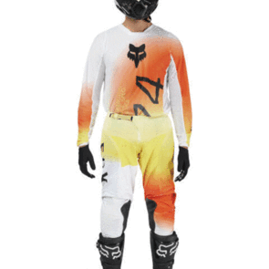 FOX RACING MOTO MX 180 AIR HAZE JERSEY AND PANTS WHITE