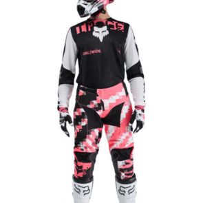 FOX RACING MOTO MX 180 DIGI IMAGE JERSEY AND PANTS BLACK/PINK