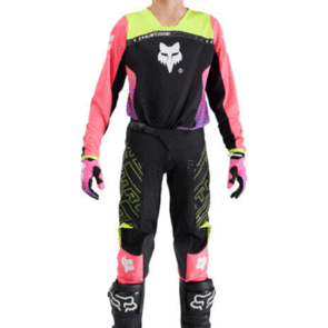 FOX RACING MOTO MX YTH 180 ELEVATED JERSEY AND PANT PINK