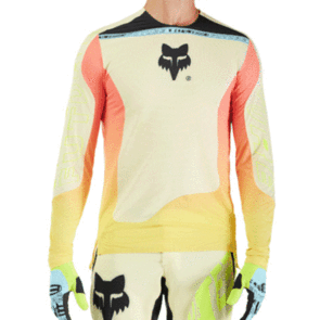 FOX RACING MTB FLEXAIR LS JERSEY ELEVATED-LEMONADE