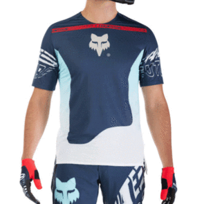 FOX RACING 2025 MTB FLEXAIR SS JERSEY ELEVATED-MIDNIGHT