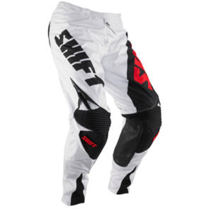 SHIFT REED REPLICA PANTS [WHITE/RED]