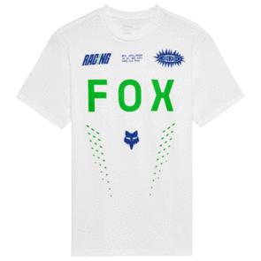 FOX RACING SHIELD SS PREM TEE OPT WHITE