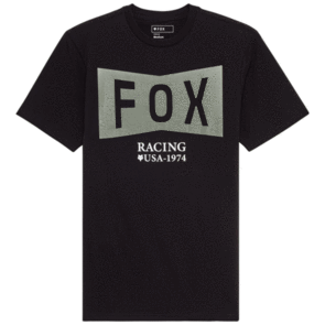 FOX RACING TYPEFACE SS PREM TEE BLACK