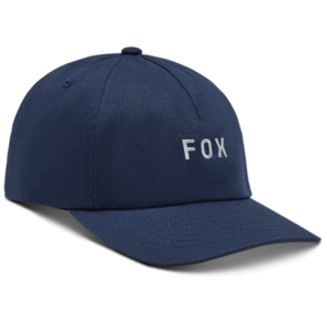 FOX RACING WORDMARK ADJUSTABLE HAT MIDNIGHT