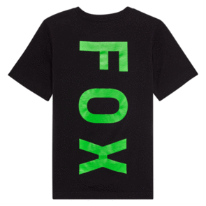 FOX RACING YOUTH SPIRE SS TEE BLACK GREEN