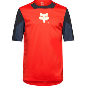 FOX RACING MTB YTH DEFEND LS JERSEY ELEVATED-RED