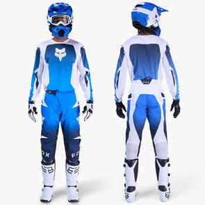 FOX RACING MOTO 2026 MX 180 SHIELD JERSEY AND PANTS BLUE