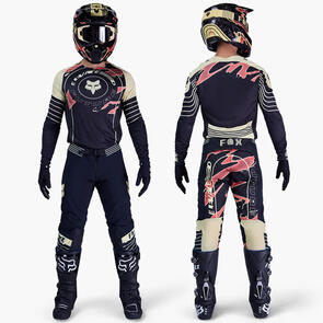 FOX RACING MOTO 2026 MX FLEXAIR INNING JERSEY AND PANTS BLACK