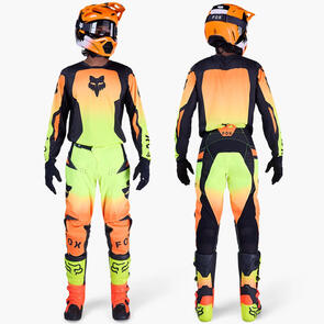 FOX RACING MOTO 2026 MX 180 SHIELD JERSEY AND PANTS FLUORESCENT