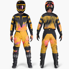 FOX RACING MOTO 2026 MX 180 KAIROS JERSEY AND PANTS TANGERINE