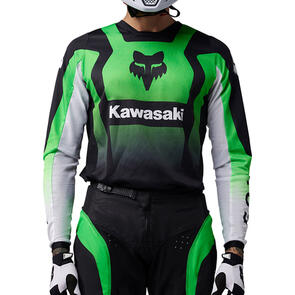 FOX RACING MOTO 2025 180 KAWASAKI JERSEY [FLO GRN]