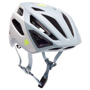 FOX RACING 2025 CROSSFRAME PRO HELMET MIPS EXPLORATION CE [LIGHT GREY]