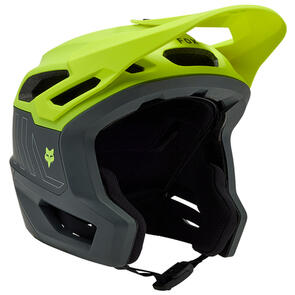 FOX RACING 2025 DROPFRAME PRO RUNN HELMET MIPS CE [FLO YELLOW]