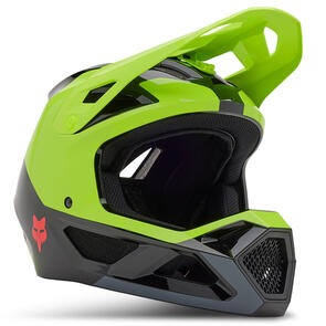 FOX RACING 2025 RAMPAGE BARGE HELMET MIPS CE [FLO YELLOW]