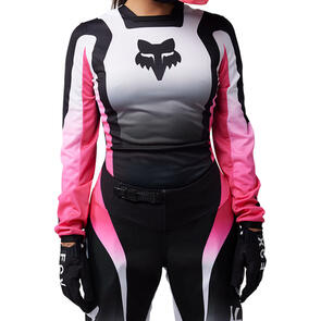 FOX RACING MOTO 2025 WOMENS 180 LEAN JERSEY [BLK/PNK]