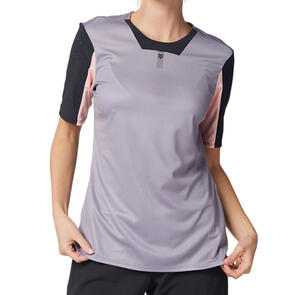 FOX RACING 2025 WOMENS DEFEND SS JERSEY [STONE]