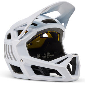 FOX RACING 2025 YOUTH PROFRAME RACE ENERGY HELMET MIPS CE [WHITE]