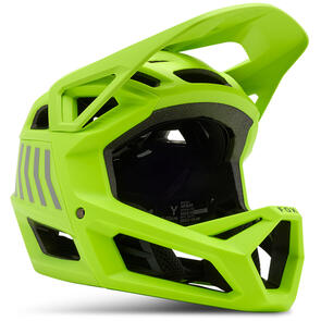 FOX RACING 2025 YOUTH PROFRAME RACE ENERGY HELMET MIPS CE [FLO YELLOW]