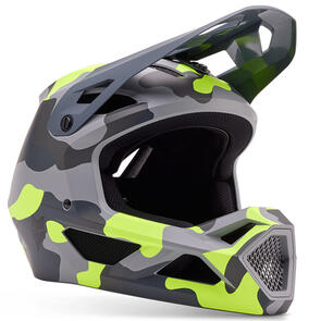 FOX RACING 2025 YOUTH RAMPAGE CAMO HELMET MIPS CE [WHITE CAMO]