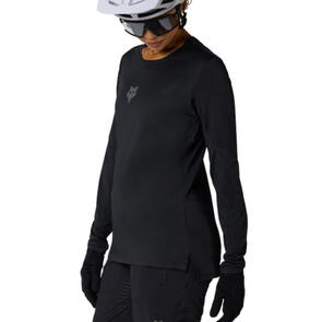 FOX RACING 2026 MTB WOMENS FLEXAIR LS JERSEY BLACK