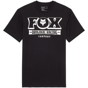 FOX RACING BANNER SS PREM TEE BLACK