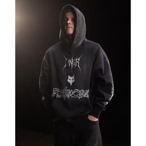FOX RACING DNGR HEAVYWEIGHT FLEECE PO BLACK