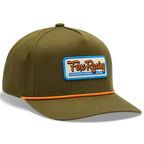 FOX RACING EQUIPPED SNAPBACK HAT OLIVE GREEN