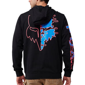 FOX RACING EMOTION BLAST FLEECE PULLOVER HOODY [BLACK]