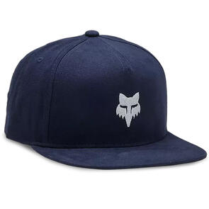FOX RACING FOX HEAD SNAPBACK HAT MIDNIGHT