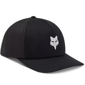 FOX RACING FOX HEAD TRUCKER HAT BLACK