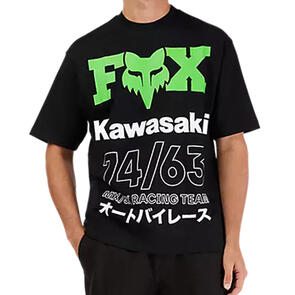 FOX RACING KAWI OVERSIZED SS TEE BLACK