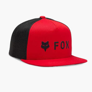 FOX RACING FOX LIFESTYLE YTH ABSOLUTE SB MESH HAT FLAME RED