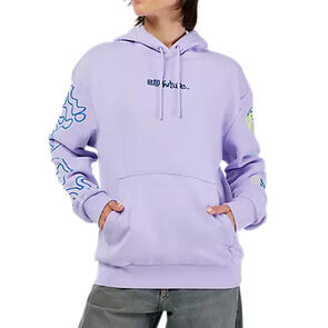 FOX RACING WOMENS HELLO FUTURE FLEECE PO LILAC