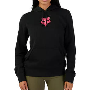 FOX RACING WOMENS FOX HEAD FLEECE PO BLACK/PINK