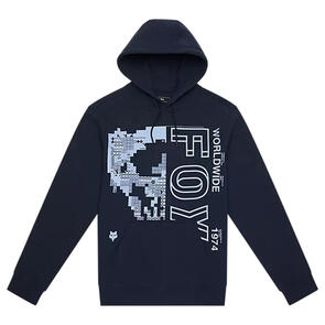 FOX RACING IMAGE SKULL FLEECE PO MIDNIGHT