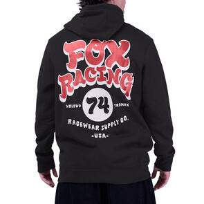 FOX RACING RACEWEAR FLEECE PO BLACK