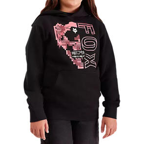 FOX RACING FOX LIFESTYLE YTH IMAGE SKULL FLEECE PO-BLACK