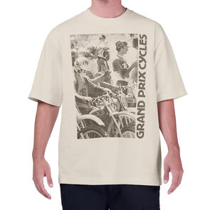 FOX RACING CIRCA 74 OVERSIZED SS TEE OFF WHITE