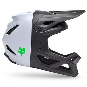 FOX RACING 2026 MTB RAMPAGE 5050 HELMET CE/CPSC BLACK WHITE