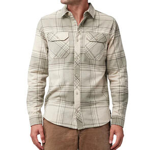 FOX RACING TRAILDUST FLANNEL LS SHIRT [CREAM]