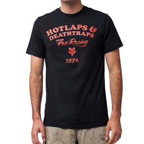 FOX RACING HOTLAPS SS PREMIUM TEE [BLACK]