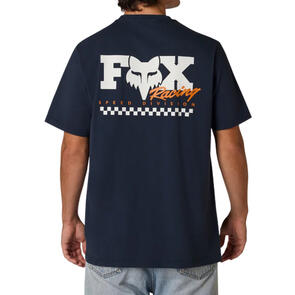 FOX RACING CHECKER 195 ORIGINAL SS TEE MIDNIGHT