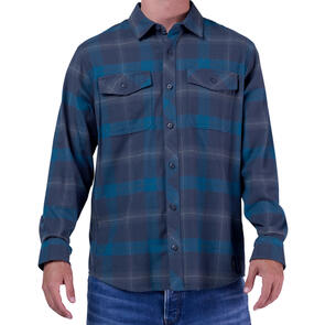 FOX RACING SURVIVALIST CORE FLANNEL LS MIDNIGHT