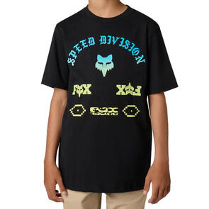 FOX RACING YOUTH ICON SS TEE ULTRA BLACK
