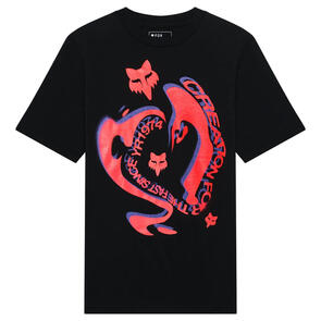 FOX RACING YOUTH VISION SS TEE ULTRA BLACK