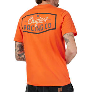 FOX RACING LIFESTYLE ORIGINAL SS PREM TEE BLOOD ORANGE