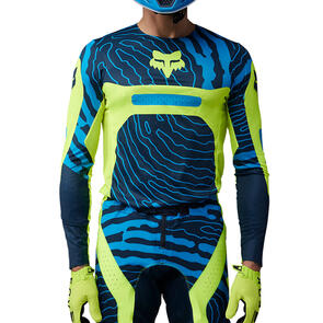 FOX RACING MOTO 2025 FLEXAIR IMPRESSION JERSEY [FLO YELLOW]