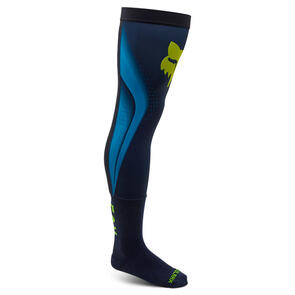 FOX RACING MOTO 2025 FLEXAIR KNEE BRACE SOCKS [FLO YELLOW]